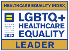 Healthcare Equality Index leader. LGBTQ Healthcare Equality 