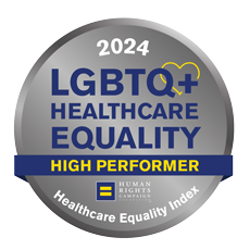 Healthcare Equality Index leader. LGBTQ Healthcare Equality 